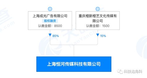 58同城子公司發起成立上海恒河傳媒公司，持股15%布局數字文化創意內容應用服務